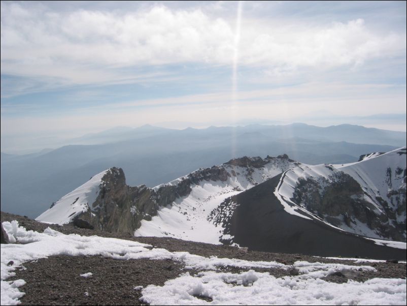 Misti 16 summit view of crater Misti 16 summit view of crater